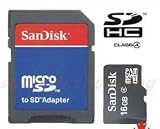 SanDisk 16GB microSD Card