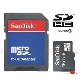 SanDisk 16GB microSD Card
