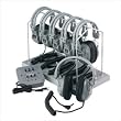 Hamilton Electronics Listening Center, 8 Station Jackbox, Deluxe Headphones, ASM with Storage Rack