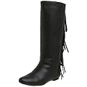 Volatile Women's Bueller Leather Fringe Boot