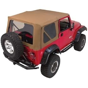 Rampage 68735 Complete Replacement Soft Top with Frame and Hardware