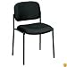 HON COMPANY Armless Guest Chair, 21-1/4 x 21 x 32-3/4, Black