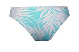 Jag Full French Swim Bottom Aqua Blue and White Print XL