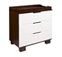 Babyletto Modo 3 Drawer Changer in Espresso/White