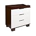 Babyletto Modo 3 Drawer Changer in Two Tone Espresso and White