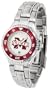 Mississippi State Bulldogs NCAA Womens Competitor Steel Band Watch
