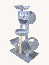 Big Sale Best Cheap Deals Molly and Friends Pussycat Playground" Premium Handmade 5-Tier Cat Tree with Sisal, Model 38243, Beige