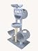 Molly and Friends 38243 Premium Handmade 5-Tier Cat Furniture with Sisal, Beige
