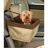 Khaki And Brown Skybox Booster Seat