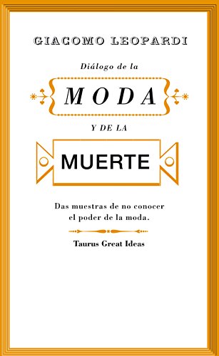 Diálogo de la moda y de la muerte (Spanish Edition)