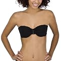 Xhila Underwire Bandeau Top - Black