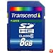 Transcend 8 GB Class 6 SDHC Flash Memory Card TS8GSDHC6