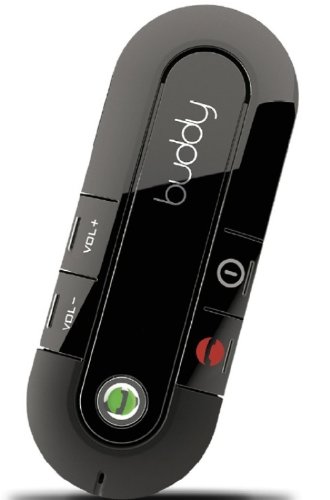 Supertooth - Buddy - Kit mains libres pour voiture - Bluetooth - Noir