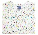 Starburst V-neck Madison Medical Scrub Top (L-3X)