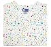 Starburst V-neck Madison Medical Scrub Top (L-3X)