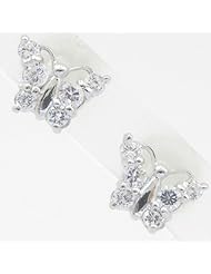 Kids 14K solid gold earrings fancy stud hoop huggie ball fashion dangle swa...