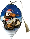 Ne Qwa Art Caroling Pandas Edith Jackson 5.5 Princess Ornament