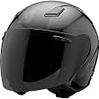SparX Retro Adult FC-07 Cruiser Motorcycle Helmet - Black
