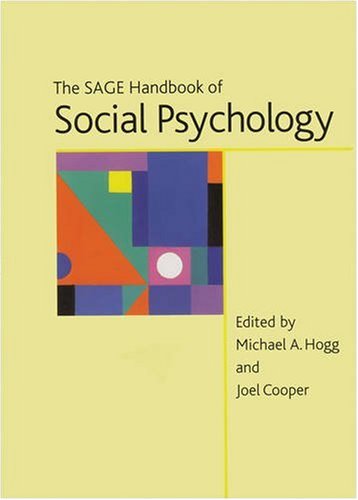 the sage handbook of social psychology