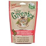 FELINE GREENIES Cat Dental Treat Salmon Flavor 3 oz
