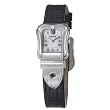 Fendi B Fendi Ladies Black Leather Strap Mother Of Pearl Dial Watch F371241 by Fendi