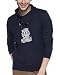 Campus Sutra Navy Blue Mens Shawl Neck Printed Sweatshirt RS.1199.00