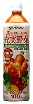 (お徳用ボックス)20種の野菜と5種の果実充実野菜 緑黄色ミックス 930ｇ&times;12本