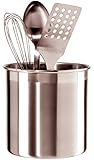 Oggi 7211 Stainless Steel Utensil Holder, Jumbo