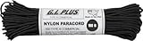 550lb. Type III Paracord 100' Black