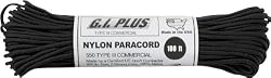 308 CORD 550LB NYLON 100 FT / BLACK