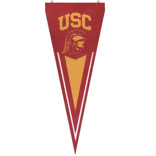 NCAA USC Trojans Cardinal Quality Pennant