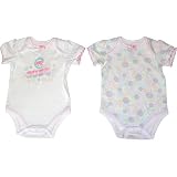 MLB Baseball Infant 2 Piece Bodysuit Set - Chicago Cubs - PINK