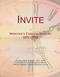 Invite: Websters Timeline History, 1975 - 2004