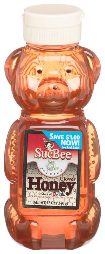 Sue Bee Honey Squeeze Bear, 12-Ounce Units by Honey