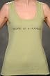 Thumbs Up 4 Friendship - Designer Organic Tank with Matching Ditty Bag by Change Begins With...