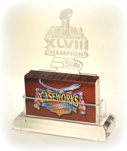 Seattle Seahawks Super Bowl 48 Champions Business Card Holder