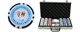 300 Tournament Pro Series 14g Clay Casino Poker Chip Set