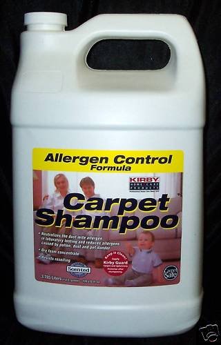 41PhA5f9bRL 1 GAL KIRBY SHAMPOO, 9 VACUUM BAGS, 1 BELT