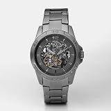 Gunmetal Automatic Stainless Steel Watch