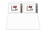 Best Quality Micro Fiber Sheet Set - Tampa Bay Buccaneers NFL /Color White Size Queen