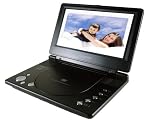 Axion AXN-6091 9-Inch Widescreen LCD Portable DVD Player with Built-in Card Slot (Black)