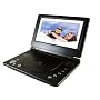 Axion AXN-6091 9-Inch Widescreen LCD Portable DVD Player with Built-in Card Slot (Black)