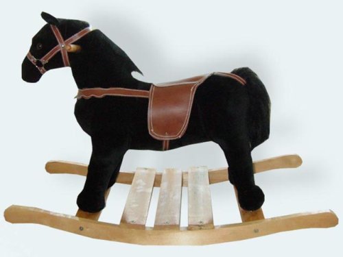 Schaukelpferd schwarz 70c