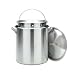 Bayou Classic 1000 100-Quart Aluminum Stockpot with Boiling Basket