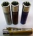 Metallic Standard Size Clipper Lighters x 4 [Kitchen & Home]