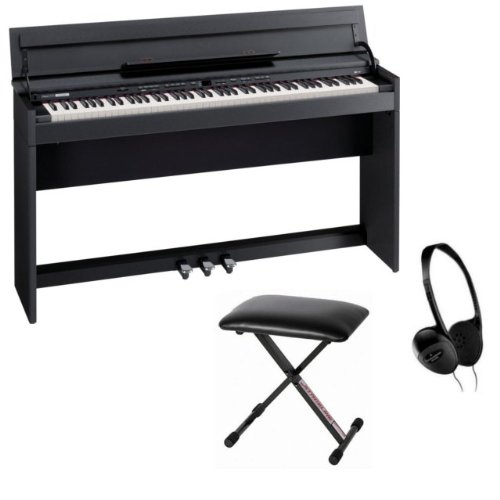 Roland DP-990F Digital Piano Bundle – Complete with Bench and Headphones