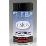 Blue Spray Testors Enamel Plastic Model Paint