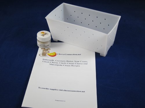Barquette Butter Mold, #6014 (incl. 5 doses butter culture and recipe) (Bin Lot 1050)