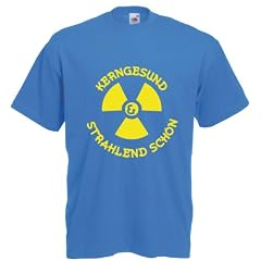 Kinder - KERNGESUND UND STRAHLEND SCH�N - Fun Shirt XS (98-104) S (110-116) M (122-128) L (134-140) XL (146-152) XXL (158-164) (12 Farben)