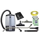 ProTeam Commercial Backpack Vacuum Cleaner, ProVac FS 6 HEPA Vacuum Backpack with Commercial Home Kit, 6 Quart